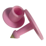 1-100 Cattle Number Ear Tag Set - Round Pink Pig Sheep Goat Livestock Label - Next Deals AU