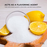 1.2Kg Citric Acid Powder Tub - Food Grade Anhydrous GMO Preservative Free c6h807 - Next Deals AU
