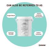 1.3Kg Sodium Percarbonate Tub - Eco Laundry Cleaner Brew Sanitiser Oxygen Bleach - Next Deals AU