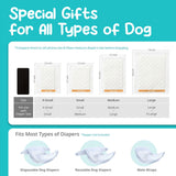 100X Pet Dog Diaper Liners Booster Pads Disposable Adhesive Travel S - Next Deals AU