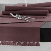 100% COTTON Ribbed Table Runner Nostalgia Rose 45 x 200cm - Next Deals AU