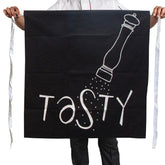 100% Cotton Master Chef Half Apron Heavy Duty Tasty - Next Deals AU