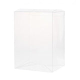 100 Pack of Large Plastic 22x14.5cm Rectangle Cube Box - Exhibition Gift Product Showcase Clear Plastic Shop Display Storage Packaging Box - Next Deals AU