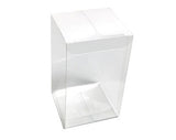 100 Pack of Large Plastic 22x14.5cm Rectangle Cube Box - Exhibition Gift Product Showcase Clear Plastic Shop Display Storage Packaging Box - Next Deals AU