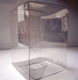 100 Pack of Large Plastic 22x14.5cm Rectangle Cube Box - Exhibition Gift Product Showcase Clear Plastic Shop Display Storage Packaging Box - Next Deals AU