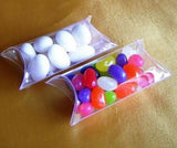 100 Pack of Pillow Rectangle Shaped Gift Box - Wedding or Product Bomboniere Jewelry Gift Party Favor Model Candy Chocolate Soap Box - Next Deals AU