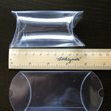 100 Pack of Pillow Rectangle Shaped Gift Box - Wedding or Product Bomboniere Jewelry Gift Party Favor Model Candy Chocolate Soap Box - Next Deals AU