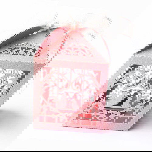 100 Piece Pack - Pink Dove Bird Heart Baby Birth naming Ceremony Bomboniere Favor Lolly Gift Card Box - Next Deals AU