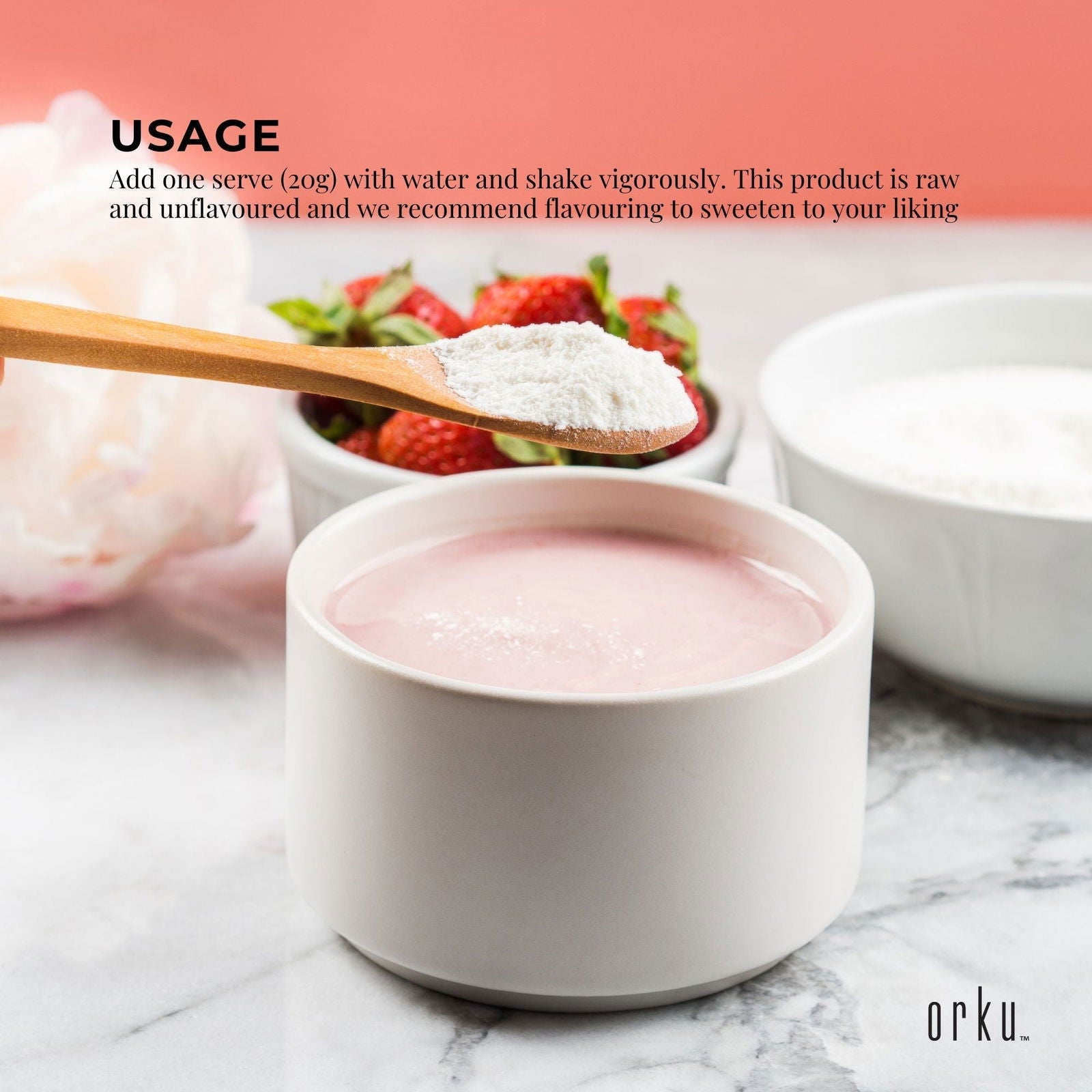 100g Collagen Powder - Bovine Hydrolysate Protein Peptide Supplement Unflavoured - Next Deals AU