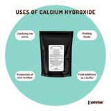 100g Food Grade Calcium Hydroxide Powder - FCC Hydrated Slaked Pickling Lime - Next Deals AU