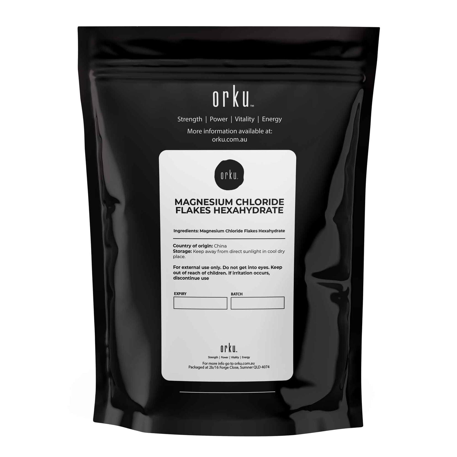 100g Magnesium Chloride Flakes Hexahydrate - Organic USP Food Grade Bath Salt - Next Deals AU