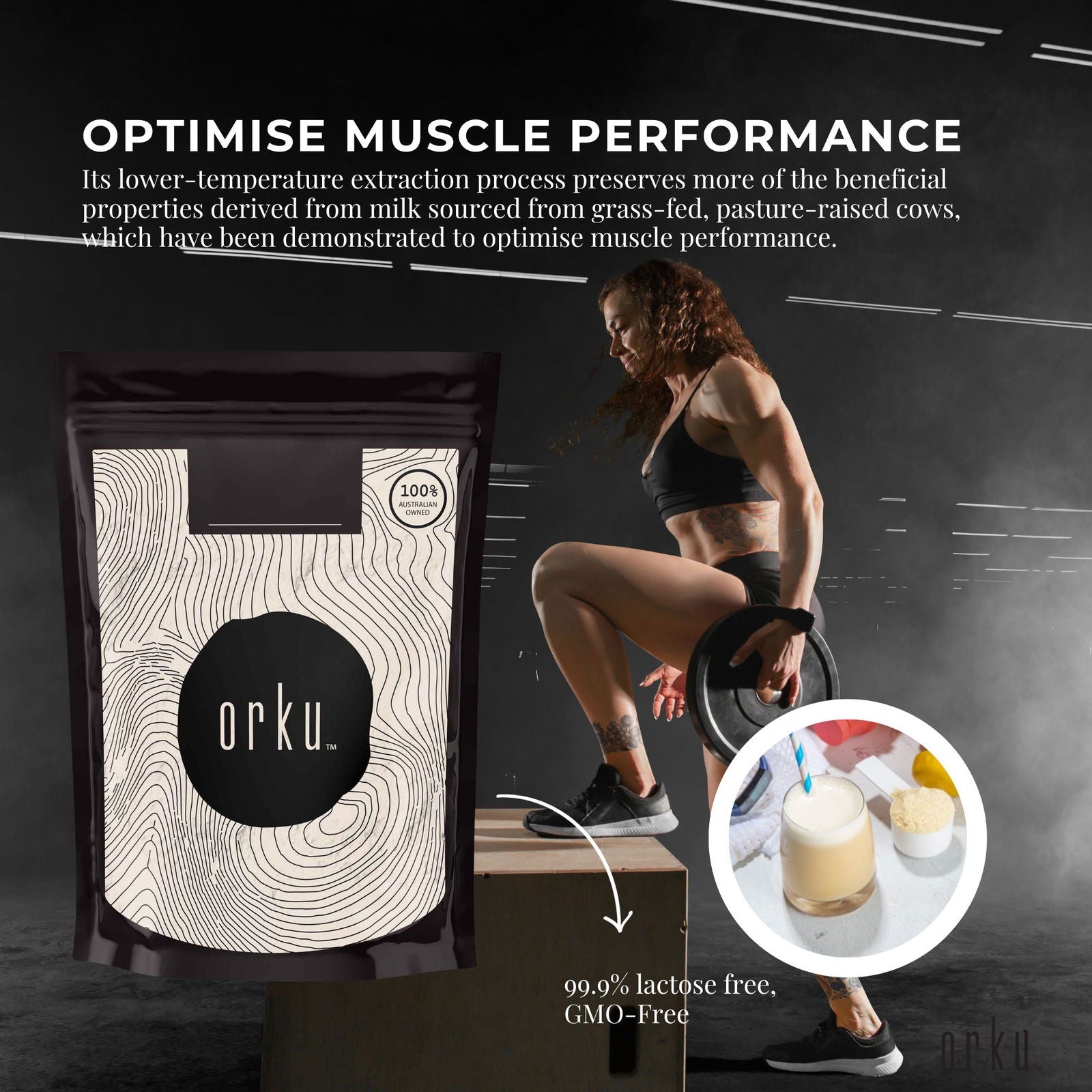 100g Native Unflavoured Whey Protein Isolate Powder - Shake WPI Supplement - Next Deals AU