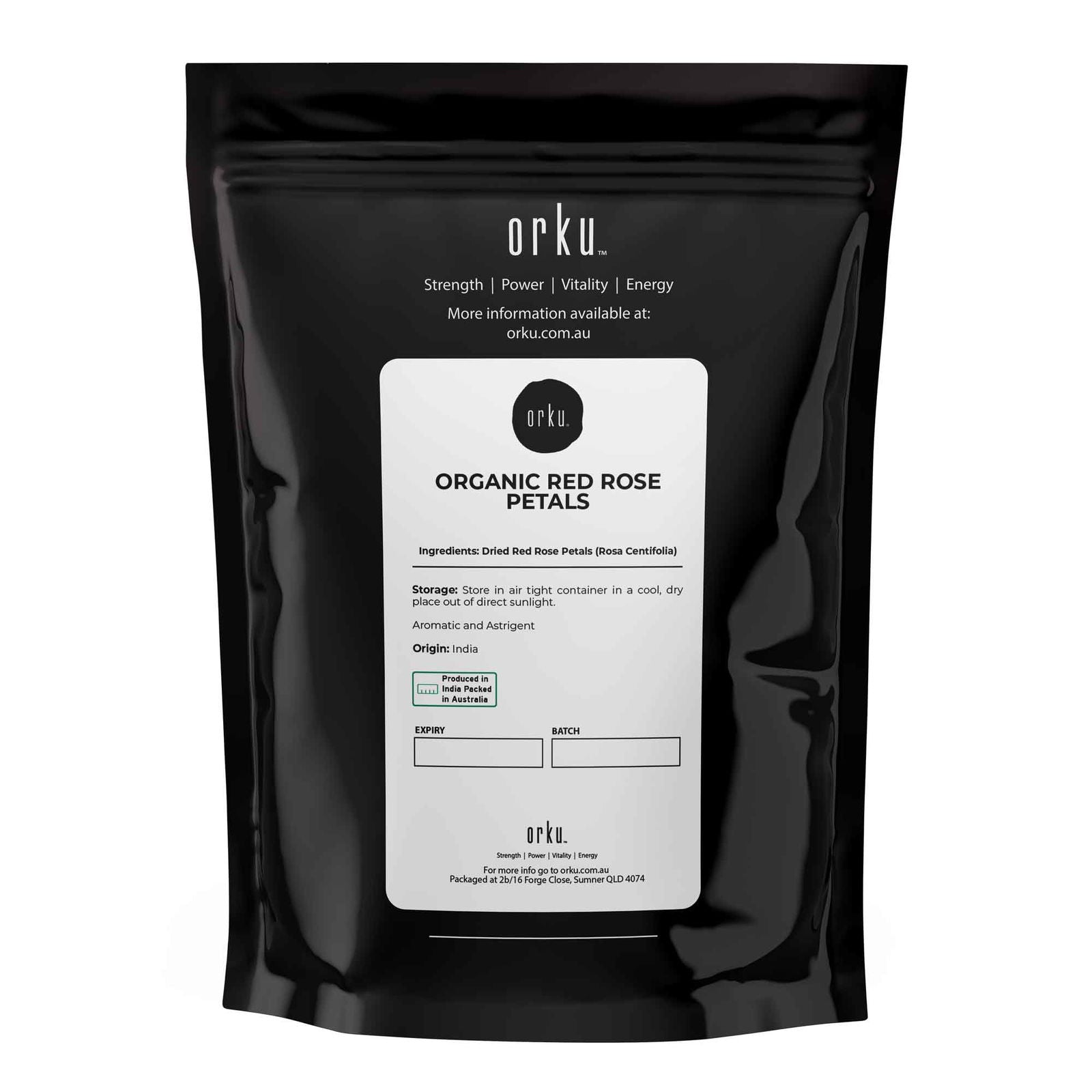 100g Organic Dried Red Rose Petals - Wedding Confetti Rosa Centifolia Flower - Next Deals AU