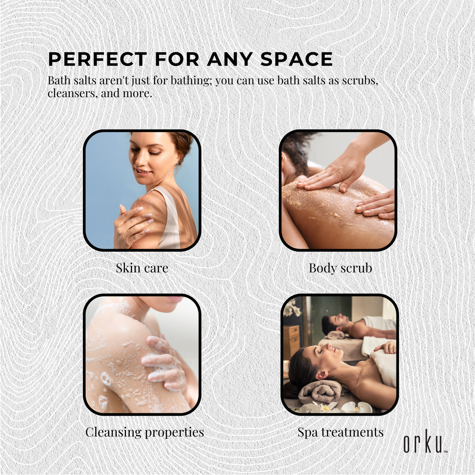 100g Pink Himalayan Bath Salts - Natural Crystal Rocks - Spa Therapy Body Scrub - Next Deals AU