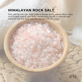 100g Pink Himalayan Bath Salts - Natural Crystal Rocks - Spa Therapy Body Scrub - Next Deals AU
