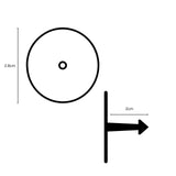 100x Cattle Ear Tags 5x2cm Set - Mini Pink Blank Pig Goat Livestock Label - Next Deals AU