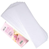 100x Pre-Cut Strips Pack - 70gsm Non Woven Disposable Cut Waxing Papers - Next Deals AU