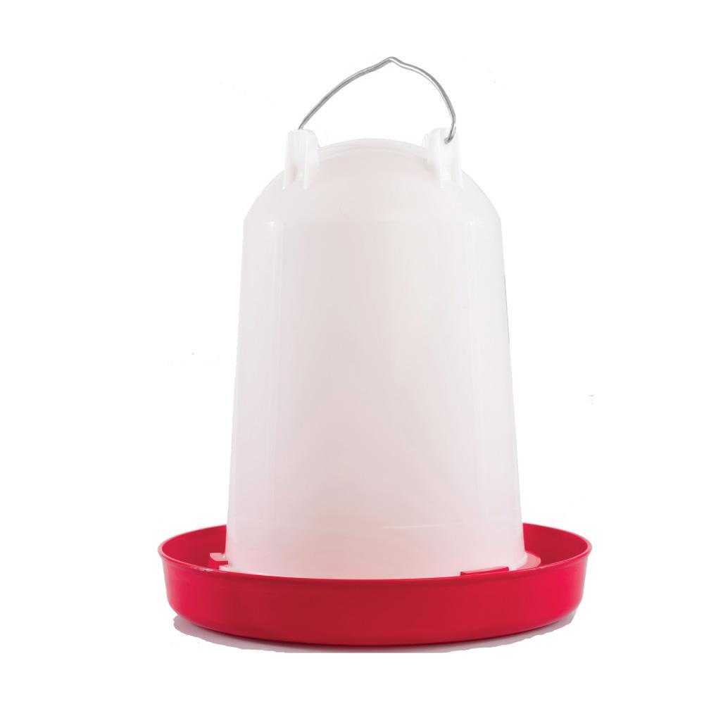 10L Automatic Chicken Drinker - Poultry Chook Hen Waterer Water Dispenser Bucket - Next Deals AU