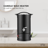 10L Candle Wax Heater Black With Tap - Soy Wax Melter Candle Making Pot - Next Deals AU