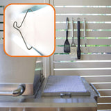 10 Pack 76mm (3") Brick Wall Hooks - Clips Hangers For Pictures Plants - Next Deals AU