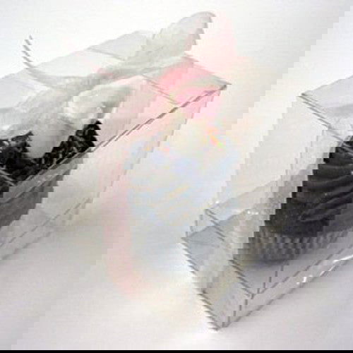 10 Pack of 12cm Square Cube Box - Large Bomboniere Exhibition Gift Product Showcase Clear Plastic Shop Display Storage Packaging Box - Next Deals AU