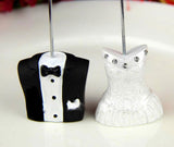 10 Pack of 5 Bride 5 Groom Wedding Name Card Place Stand - Wedding Table Decoration Bomboniere Favour Gift - Next Deals AU