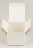 10 Pack of White 5cm Square Cube Card Gift Box - Folding Packaging Small rectangle/square Boxes for Wedding Jewelry Gift Party Favor Model Candy Chocolate Soap Box - Next Deals AU