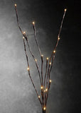 10 Sets of LED Light Bunch Stem - Warm White BATTERY fairy lights - 50cm high 20 bulbs/petals - Next Deals AU