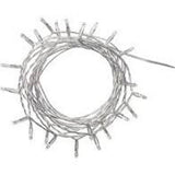 1 Set of 20 LED Plain Artic White Bulb Battery Powered String Lights Christmas Gift Home Wedding Party Bedroom Decoration Table Centrepiece - Next Deals AU