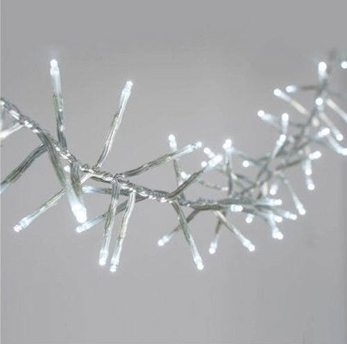 1 Set of 20 LED Plain Artic White Bulb Battery Powered String Lights Christmas Gift Home Wedding Party Bedroom Decoration Table Centrepiece - Next Deals AU