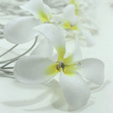 1 Set of 20 LED White Frangipani Flower Battery String Lights Christmas Gift Home Wedding Beach Party Decoration Outdoor Table Centrepiece - Next Deals AU