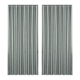 Artiss 2X Blockout Curtains Eyelet 300x230cm Grey Shine