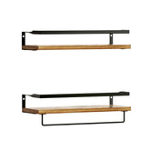Artiss Floating Wall Shelf Set of 2