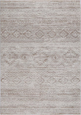 Maryland Kesh Beige Tribal Soft Rug