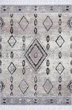 Moda Tribal Diamond Ash Rug (Morocco)