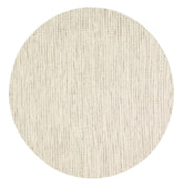 Nordic Brown Reversible Wool Round Rug