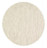 Nordic Brown Reversible Wool Round Rug