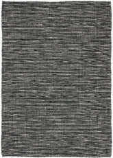 Nordic Black & White Reversible Wool Rug