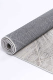 Porto Mason Grey Geometric Rug