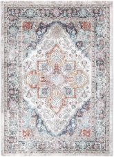 Salsa Yanet Ivory & Multi Rug