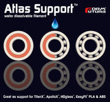 PVA Support Filament Atlas Support 2.85mm Natural 300 gram 3D Printer Filament