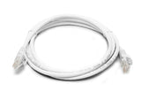 8WARE Cat6a UTP Ethernet Cable 1m Snagless White