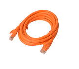 8WARE Cat6a UTP Ethernet Cable 2m Snagless Orange