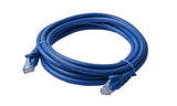 8WARE Cat6a UTP Ethernet Cable 30m Snagless Blue