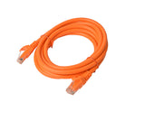 8WARE Cat6a UTP Ethernet Cable 3m Snagless Orange