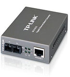 TP-LINK MC210CS Gigabit Ethernet RJ45 to SC Fiber Single-Mode Media Converter Extends Distance up to 15km