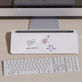 GOMINIMO Multipurpose Desktop Glass Dry Erase Board with Dividers