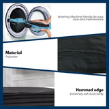 GOMINIMO Polyester Table Cloth 230cm (Black)