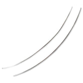 2x 7" Silver Rods 12 Gauge 99.99% High Purity Fine Soft Wire Colloidal Electrode