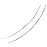 2x 7" Silver Rods 12 Gauge 99.99% High Purity Fine Soft Wire Colloidal Electrode